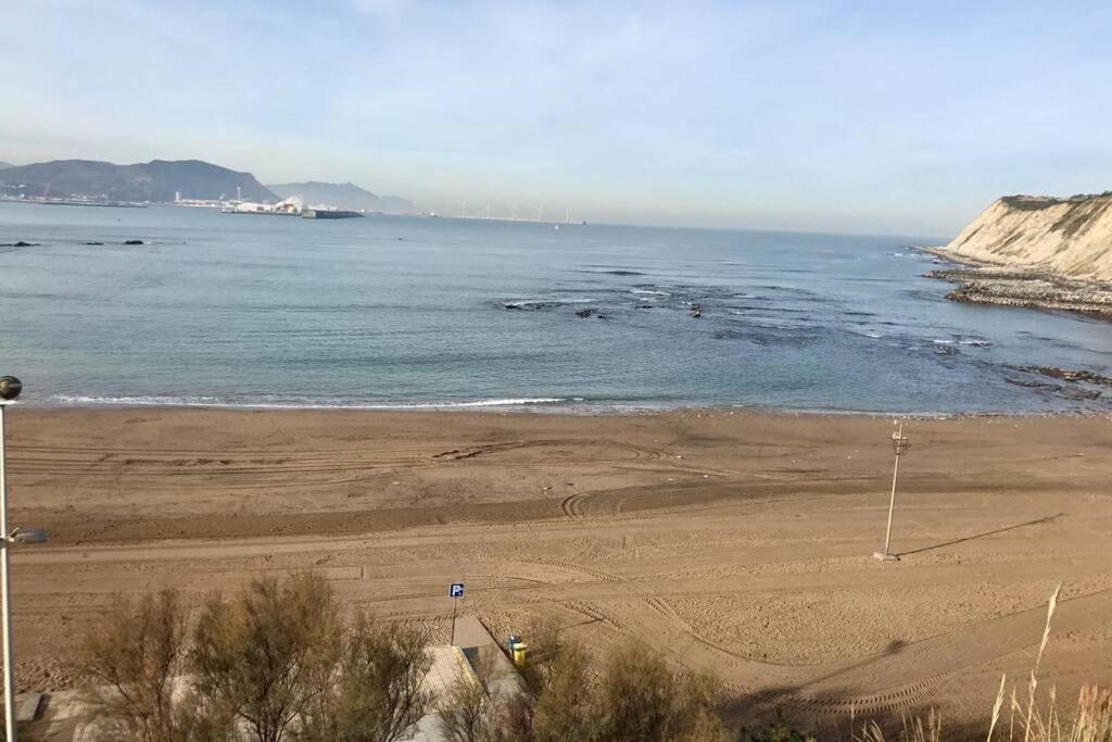Piso Algorta+Wifi Gratis+Parking.Cerca De Bilbao. Getxo Bagian luar foto